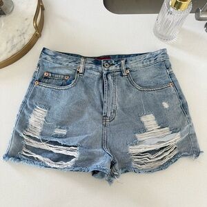 Denim shorts from Ronjon Surf Shop